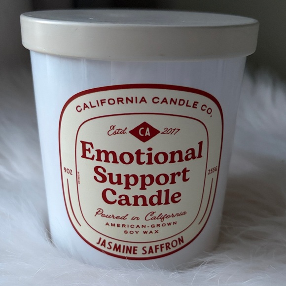 california candle co. Other - Emotional Support Candle - White